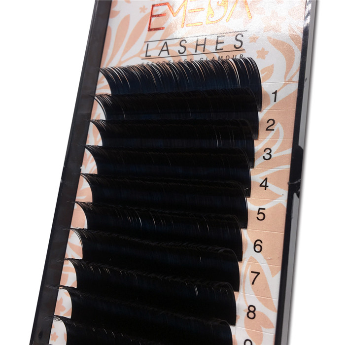 Ellipse flat lashes eyelash extension Wholesale